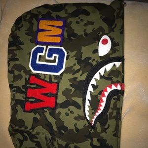 A Bathing Ape Hoodie (BAPE) 2XL/Fits like XL